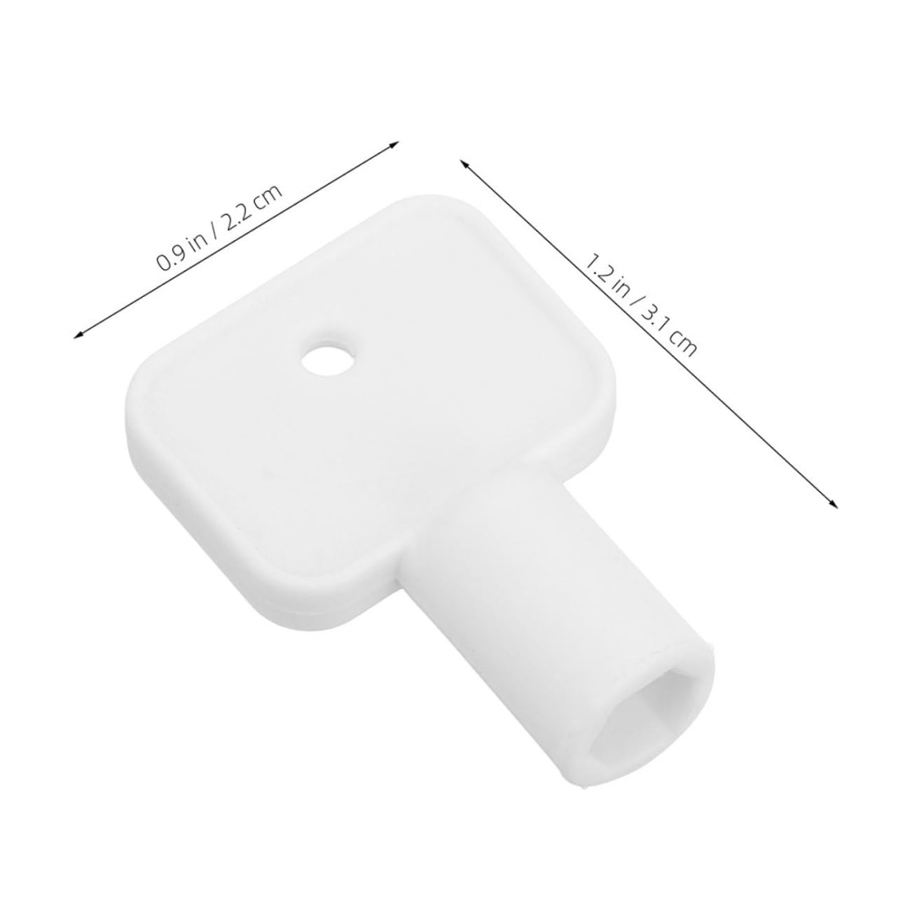 Housoutil 2 Pcs Paper Towel Dispenser Spare Key Commercial Paper Dispenser Key for