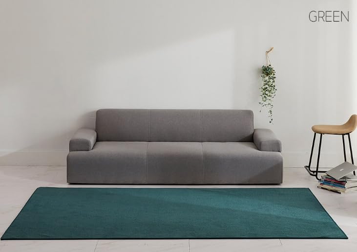 Buy Beam ラグ　グリーン　150×200 Amazon | [Buy Beam] ウォッシャブル ポイント ラグ 5色 (150X200cm