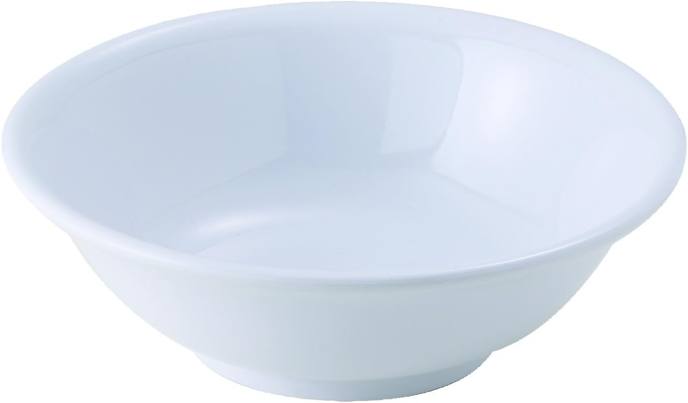 Winco 22oz Melamine Rimless Bowls, White