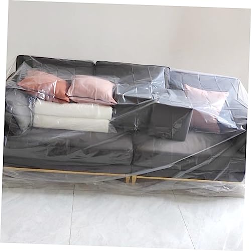 Bolsa para muebles resistente Alipis y funda protectora de sofá de plástico de salón 7