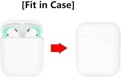 Miniatura 2 de 3 pares de almohadillas súper finas y suaves para los oídos, compatibles con Air Pod ambos auriculares inalámbricos 2 y 1, caben en estuche para