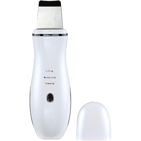 Amazon ウォーターピーリング 防水美顔器 超音波 Emsマッサージ ピーリング 毛穴ウォータークリーン イオン導入 イオン導出 Usb充電式 黒ずみ ニキビ 角栓 角質 皮脂 汚れ除去 美肌 持ち運び 白い Cleanpor 美顔器 美容器 通販