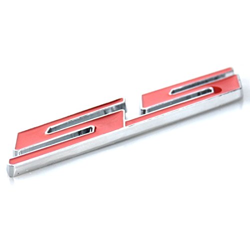 Image of Aimoll 1pcs Grille SS Emblem Badge 3D Replacement for Camaro Chevrolet Gm Series Front (Chrome Red)