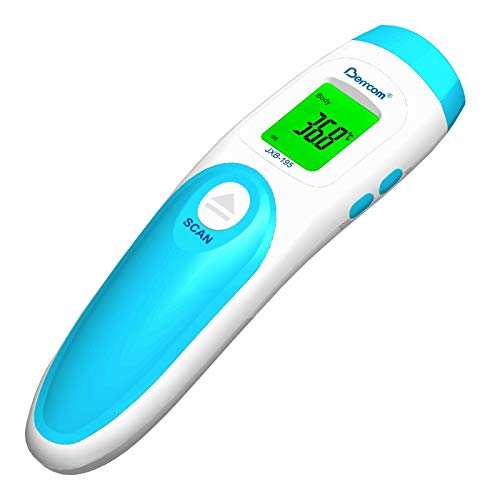 Berrcom Non-Contact Thermometer JXB-195 (Requires AAA batteries - Not included) - White