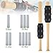 TOBWOLF Bat Weight for Baseball Youth Adult, Adjustable 5.6~22.6OZ with 4PCS Metal Bars Removable, Softball Baseball Bat Weights, Batting Weight for Swing Training, Fits All Standard Bats