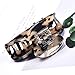 3 Packs Women Medium Hair Clips Tortoise Claw Clips Celluloid Jaw Clips Leopard Print Hair Clamps Fashion Hair Accessories
