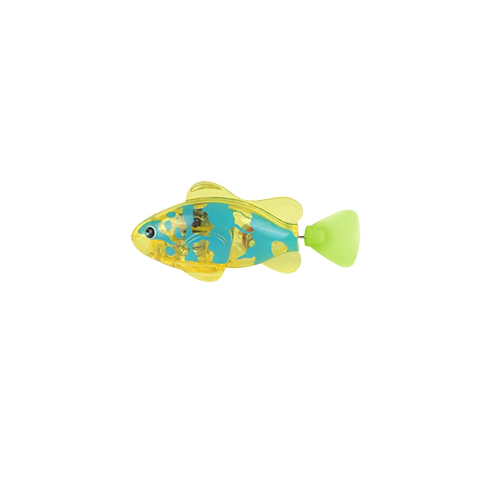Magic Water-Activated Glowing Swimming Fish, Pool Toy Robotic Fish, Interactive Colorful Robot Fishes for Bathtub, Swimming Pool (4pcs) — view 12