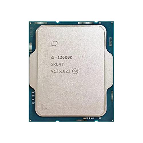 Computer I5-12600K I5 12600K 3.4 GHz Ten-Core Sixteen-Thread CPU Processor 10NM L3=20M 125W LGA 1700 No Cooler Accessories