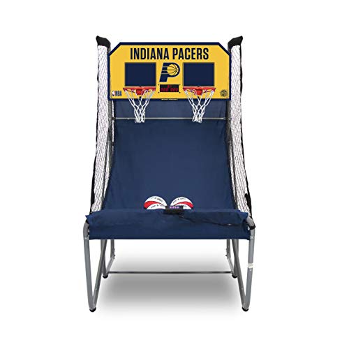 Pop-A-Shot - Home Dual Shot with Indiana Pacers NBA Graphics