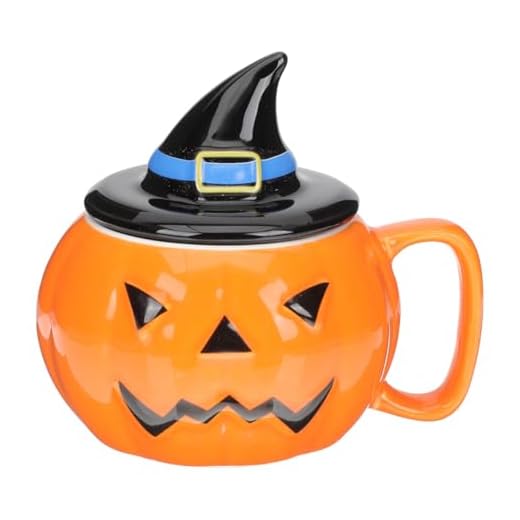 Luxshiny Taza De Halloween Taza De Agua De Halloween Taza De Desayuno Calabaza Tazas De Café Linda Taza De Calabaza Tazas De Calabaza Taza De Café De Otoño Taza De Sopa 3d Leche Cerámica