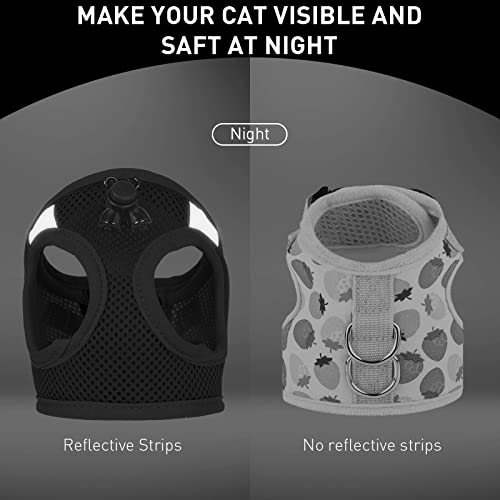 Cat Harness Leash for Kitten Puppy: Escape Proof Cute Pet Vest Harnesses for Small Dog Cat | Adjustable Soft Kitty… - Image 6