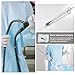 Endoscopic Camera Protective Cover - Laparoscopic Camera Sleeve with Ring Frame, Disposable, Sterile Individual Packaging, 5.9