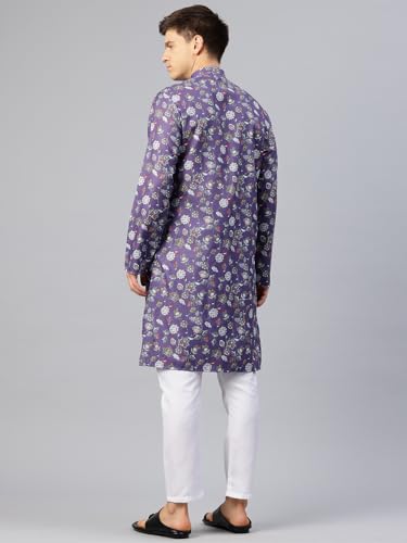 Image of Luxrio Kurta Set for Men Cotton Blend Kurta with Pyjama Set Ethnic Set