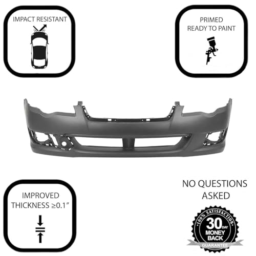 Image of FitParts Compatible with Subaru Legacy 2008-2009 Front Bumper Cover
