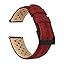 Crimson Red (Racing Style) - Black Buckle