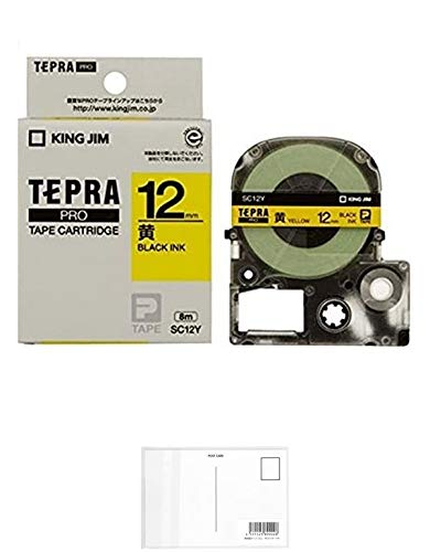 �L���O�W�� �e�[�v�J�[�g���b�W �e�v��PRO �J���[���x�� SC12Y �C�G���[ ��/������ 12mm �y× 2 �� �z + ��މ��h�b�g�R�� �|�X�g�J�[�hA