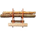 Forest Master BLS-2H Bulk Log Sawhorse - Perfect for Precise Multi-Log Cutting - 150kg Log Capacity - Compact, Lightweight and Foldable - Dual Auto-Locking Chains for Superior Log Stability
