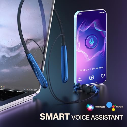 Image of AROMA NB119 Tronix Upto 100 Hr Playtime*,ENC,Fast Charging,Dual Pairing Neckband Bluetooth