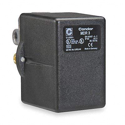 Condor USA Inc Pressure Switch 3PST 140/175 psi Stndard