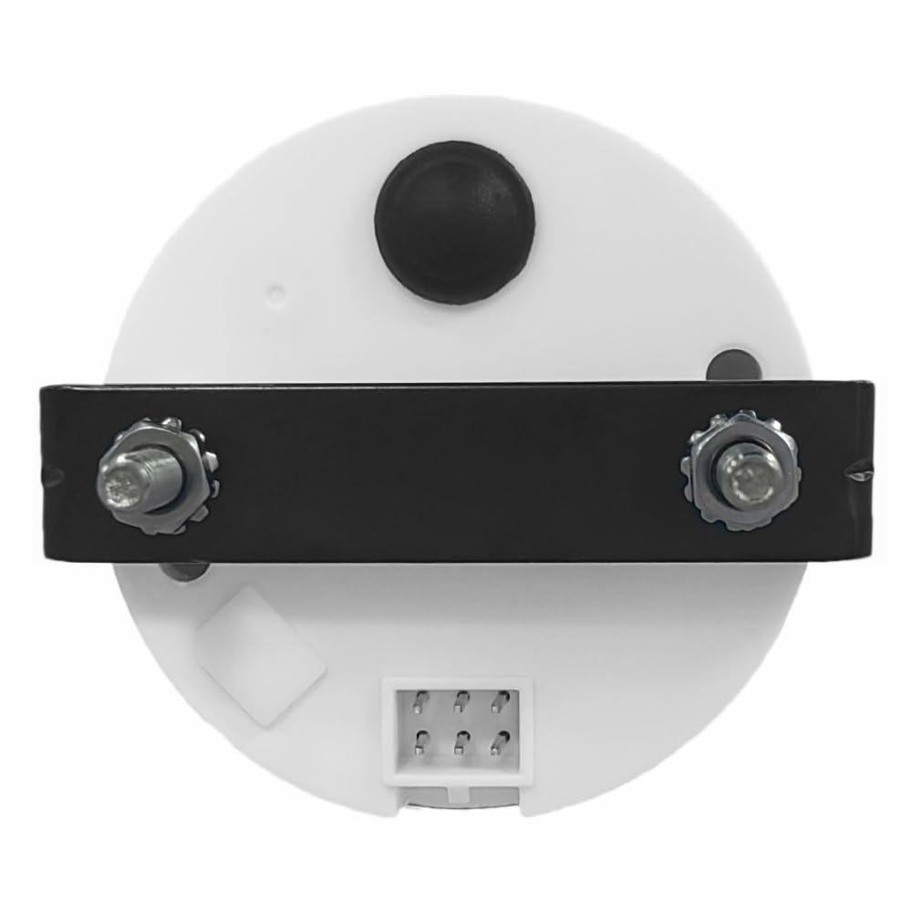 ELING 52 mm Multimètre 12 V 24 V Voltmètre Pression D'huile Thermomètre de Température Eau 3en1 avec Rétroéclairage 8 Couleurs
