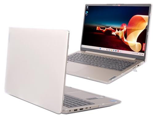 mCover - Carcasa compatible solo con ordenadores portátiles Lenovo IdeaPad 3 de 15' (15ADA6/15ALC6/15ABA7/15ITL6/15IAU7) Series Windows (no apto para otros modelos) - Transparente