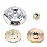 Rowglow 4pcs Tuercas Cuchilla Cabezal Desbrozadora Universal, Adaptador Cabezal Desbrozadora (4pcs)