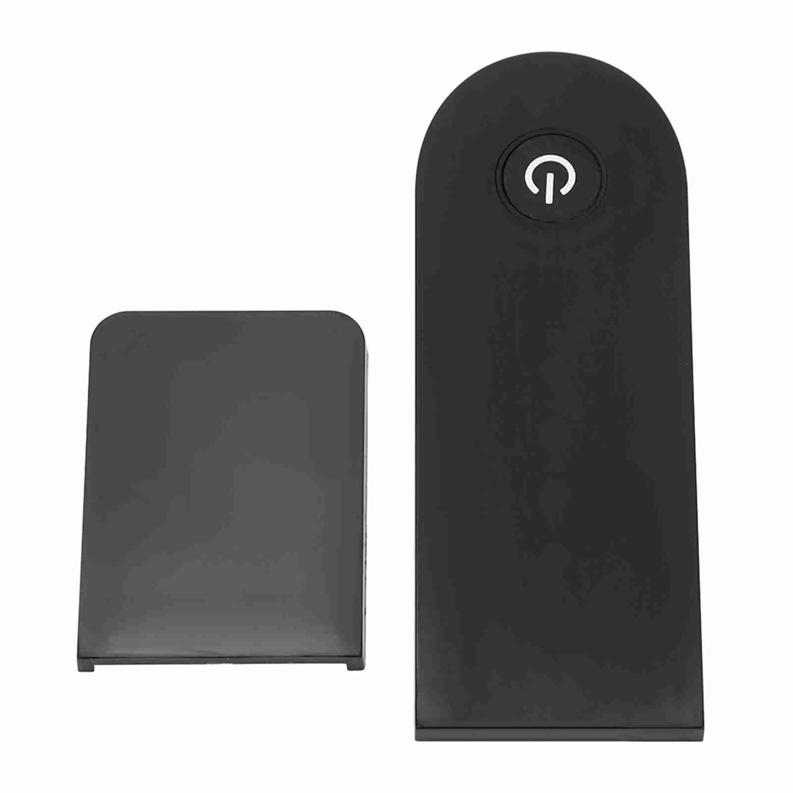 8,9 x 3,6 cm Kunststoff-Abdeckung für Elektroroller und 3,3 x 4,6 cm Elektroroller-Armaturenbrett-Displayabdeckung mit 2 Aufklebern, Ersatz für Xiaomi M365 Elektroroller