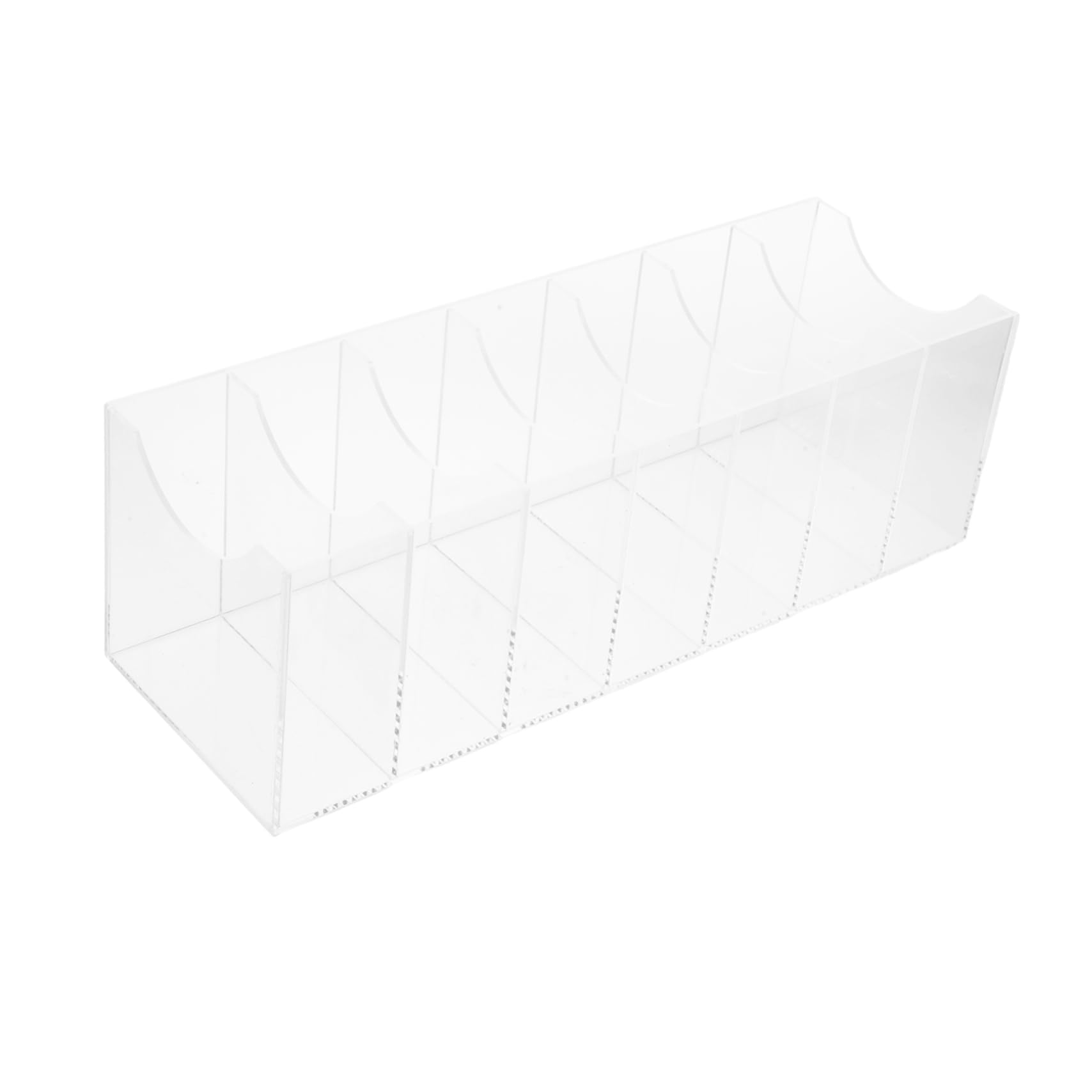 Cabilock 7gitter Transparenter Gürtel-Organizer Mit Fächern Aus Organizer Für Herren Aufbewahrungsbox Für Gürtel Displayhalter Für Schrank Für Krawatten Und Gürtelschnallen