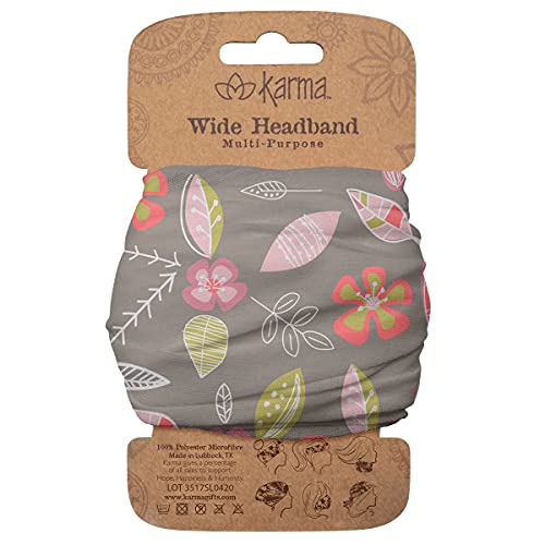 Karma Gifts Wide Headband, Leaves