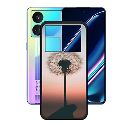 LCEHTOGYE Funda para Realme GT Neo5 SE,Negro Ultra Fina Carcasa Silicona Gel TPU Suave Protectora Caso Anti-arañazos Case para Realme GT Neo5 SE (6,74') - KE39