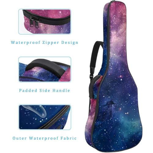 Housse pour guitare acoustique classique électrique basse et ukulélé 41 pouces