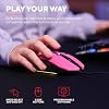 Trust Gaming GXT 790P Tridox 3-in-1 Gaming PC Bundle - Lightweight Headset with 50mm Drivers, Programmable Wired Mouse 200-6400 DPI, Mouse Mat, Gamer Set for Computer, Laptop, Desktop - Pink #4