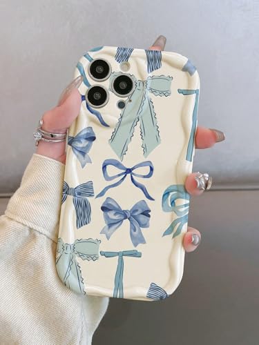 Paekabao Home �X�}�z�P�[�X �u���[�{�E�� ���킢�� ���I�f�U�C�� iPhone�Ή� �E�F�[�u �G�b�W �J�o�[ (iPhone 13 pro,�z���C�g)