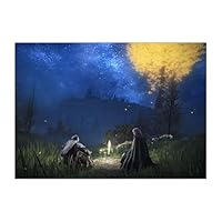 Amazon.co.jp: Displate Metal Poster Elden Ring - Lands