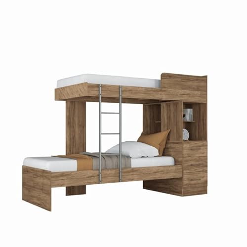 Beliche Plus com 3 gavetas e 3 prateleiras Atacama Santos Andira