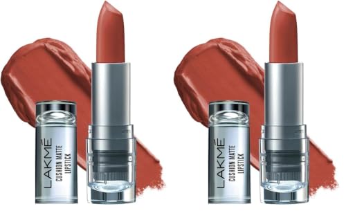 Image of Lakme Cushion Matte lip BrownBurst (Pack of 2)