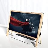 Le support du produit est fait de matériaux en bois respectueux de l'environnement et la loupe d'écran est faite de matériaux de lentilles optiques haute définition. Plusieurs angles de vision peuvent être ajustés pour répondre à vos différents besoins et profiter du festin visuel.