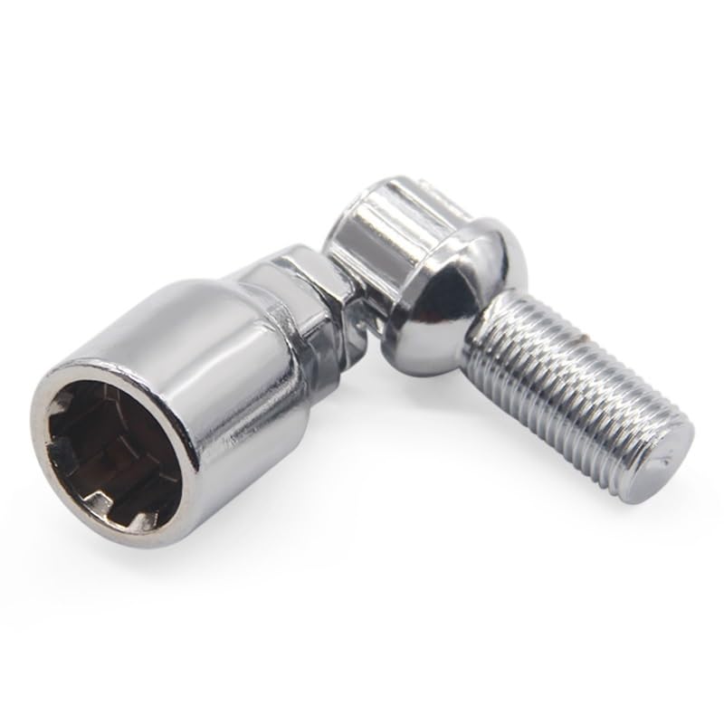Set di bulloni antifurto for ruote in acciaio for auto for dadi antifurto di sicurezza con raggio di bloccaggio M14 * 1,5 for 8D0601139F
