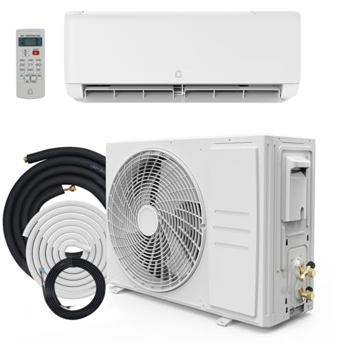 24,000 BTU Mini Split AC/Heating System for Room Up to 1500 Sq.Ft, Energy Star 21 SEER2 Inverter Energy Efficient Ductless Air Conditioner, Heat Pump,