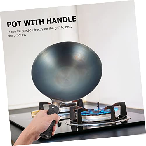 Wok tradicional Cabilock antiadherente con mango cómodo miniatura 7