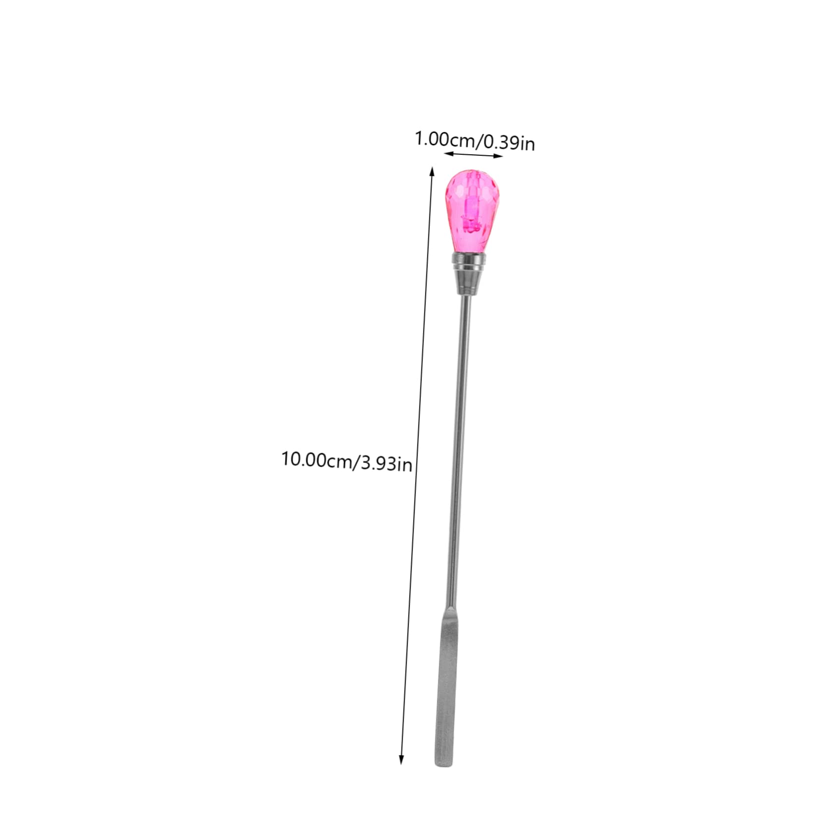 UTHCLO Alloy Plastic Sealing Wax Stirring Spoon Heatproof Stirrer Long Handle Assorted Colors for Wax Sealing