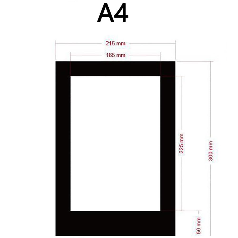 Cubiertas de menú LED, portamenús A4 con retroiluminación LED, panel simple o doble, con protectores de cuero sintético, portamenús LED comerciales for cafeterías, restaurantes(2 Sheets+2 Sides)