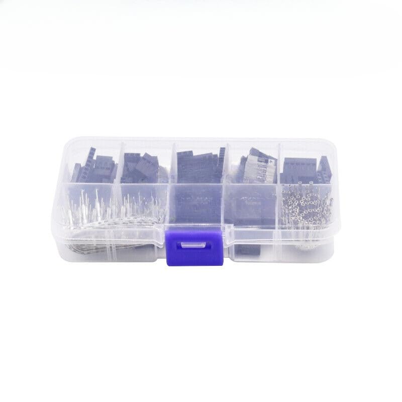 310-Piece 2.54mm Dupont Jumper Connector Housing with Terminal Kit