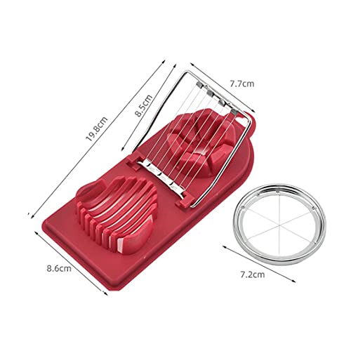image for Zsirue Kitchen Cutter Wire Egg Slicer with Stainless Steel Wire for Ha