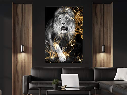 Murando Quadro Leone 30x45 cm 1 pezzo Stampa su
