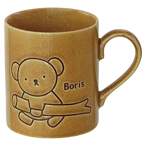 金正陶器(Kaneshotouki) ディック・ブルーナ 「 ミッフィー 」 撥水 マグカップ 約260ml Boris forest ブラウン 日本製 406137のサムネイル
