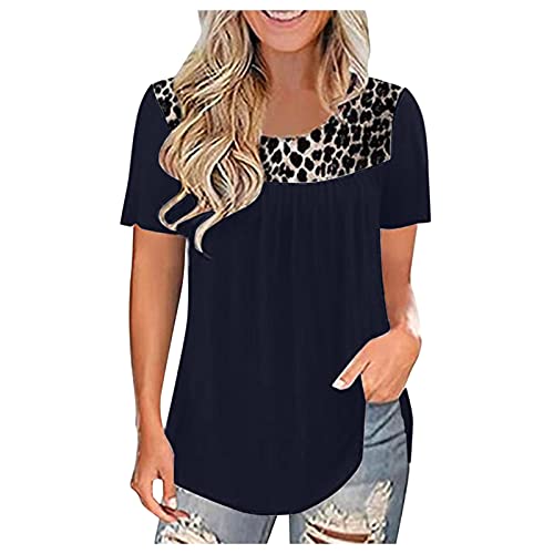 Shirts for Women American US Flag Graphic Patriotic Tank Tops Sleeveless Shirts Womens 3 4 Bell Sleeve/Short Sleeve V Neck Chiffon Tops Casual Solid Tops and Blouses Loose Shirts S-XXL