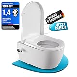 SSWW Spülrandloses Taharet WC inkl. Armatur und abnehmbarer Softclose Sitz - 3