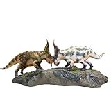 HAOLONGGOOD 1/35 サイズ エイニオサウルス 26cm級 PVC CE認証 塗装済 白亜紀 角竜類 ケラトプス科 草食系 恐竜 フィギュア リアル 模型 プラモデル おもちゃ 置物