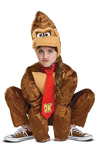 Disfraz completo Donkey Kong para niños, talla M miniatura 5